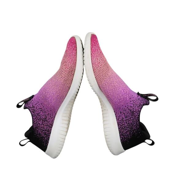 Skechers Shoes Kids 4 Slip On Sneakers Ultra Flex Casual Trainers Memory Foam - Picture 8 of 11